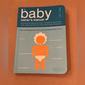 Baby Owner's Manual Book / NWOT